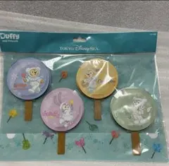 ダッフィーフレンズ 新品　メモ　ホワイトウィンタータイムワンダーズ
