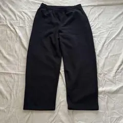 UNIQLO C ユニクロ　シー　丈長め　ブラック スウェットパンツ XL 黒