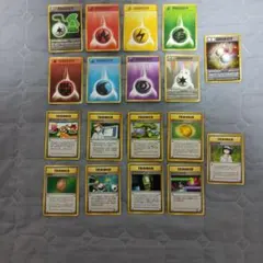 ポケモンカード 旧裏 トレーナー エネルギー まとめ売り32枚 - メルカリ