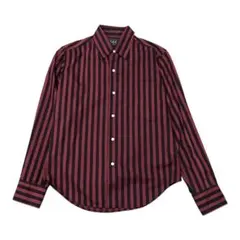 666 ORIGINAL CLOTHING 長袖ストライプシャツ　日本製　Sのサムネイル