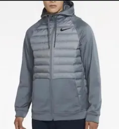 グレー ナイロンジャケット