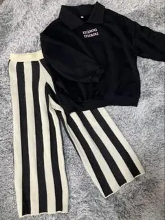 coca♡コカ♡トレーナー♡ニットパンツ♡上下セット