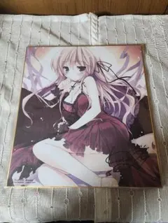 karory 複製サイン入り色紙 ③ - メルカリ