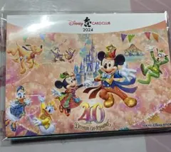 ディズニーカードクラブ　40周年限定ピンバッジ