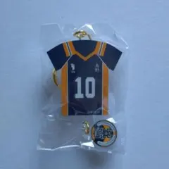 ハイキュー　ユニフォーム型アクリルキーホルダー　烏野高校　日向翔陽