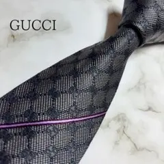 GUCCI ネクタイ gg柄