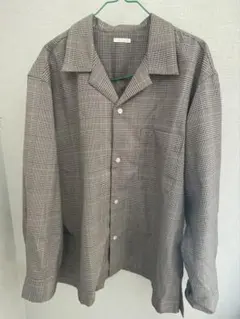 レディース 長袖 LサイズGU チェック柄