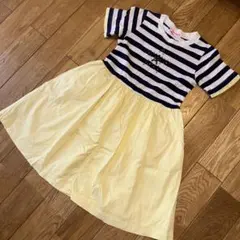 familiar 半袖ワンピース 120