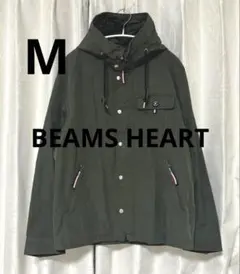 ビームスハート マウンテンパーカ　M カーキ グリーン