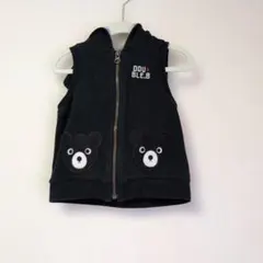 大人気!!ミキハウス ダブルB なりきりフード付きベスト サイズ90