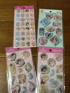 ディズニープリンセス　シールセット