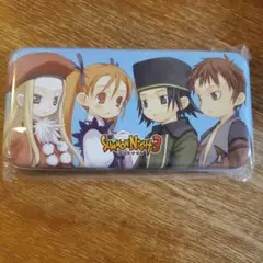 非売品 特典 PS2 サモンナイト 3 缶ケース 飯塚武史 黒星紅白