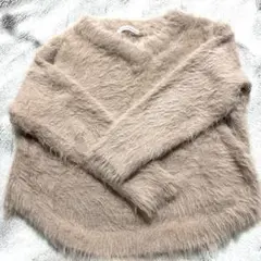 hyphen world gallery 長袖セーター ニット ピンクニット