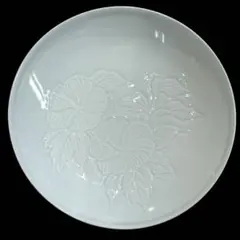 美品　中仙窯　中尾恭純作　白磁牡丹柄　一輪挿し 一輪差 美品 中仙窯 中尾恭純作 白磁牡丹柄 一輪挿し 一輪差