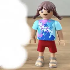 新品プレイモービル おさげの女の子のサムネイル