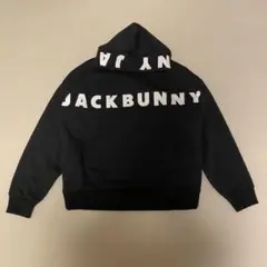ジャックバニー　パーカー　裏ボア　ビッグロゴ　ハイネック　ブラック　5