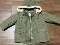 baby GAP フード付きジャケット 12-18ヶ月 オリーブグリーン