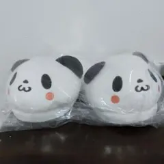 お買いものパンダ ふわもこスリッパ