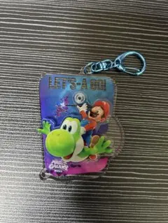 映画　スーパーマリオギャラクシー・ムービー　ゆらゆらキーホルダー　ヨッシー