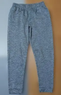 グレー ジョガーパンツ ゴムウエスト　裏起毛付き　ルームウェア　3L