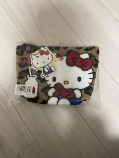 ハローキティ レオパードポーチ