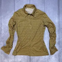 NAFNAF チェック柄シャツ