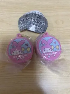 サンリオキャラクターズクッキー缶チャーム マイメロディ2点セット