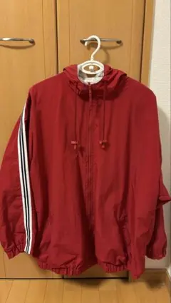 NEW YORK SPORTS 赤 ナイロンジャケット