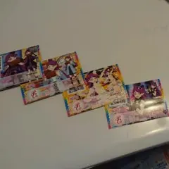 プリチャン ジュエル6弾 めるフォロチケ 4枚セット