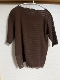 ROPE PICNIC レディースファッション　シースルー半袖