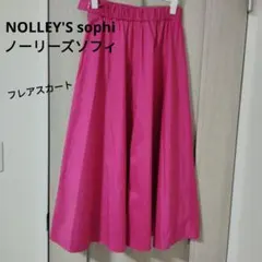 ‪✿新品 ノーリーズソフィ タフタフレアスカート 定価15400円