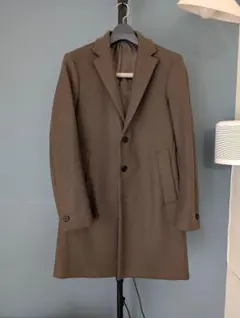 EDIFICE チェスターコート ウール素材 きれいめ 上品