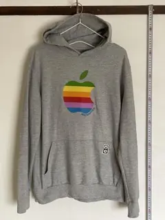 Apple MACKINTOSH レインボーロゴ パーカー