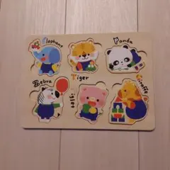 木製パズル わんぱくアニマルズ
