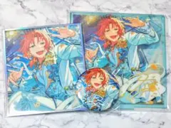 あんスタ 中国 繁夢色紙 アクリルスタンド 缶バッジ 月永レオ