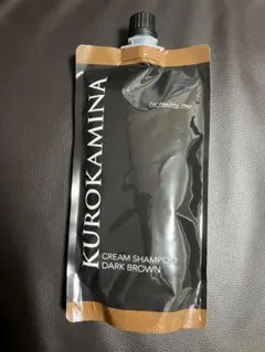 未開封！KUROKAMINA CREAM SHAMPOO BLACK 300g - メルカリ