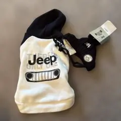 Jeep フード付き犬服 と帽子のサムネイル