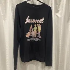 wego プリントスウェット トレーナー