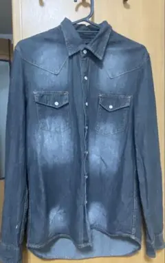 メンズ デニムシャツ 長袖