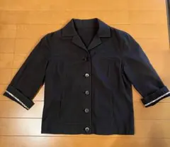 Burberry Blue Label 夏用薄手 ジャケット 黒 サイズ38のサムネイル