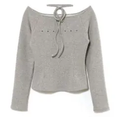 トップス andmary Mary logo choker tops gray andmary on X