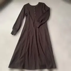 ニットワンピース ロングワンピース