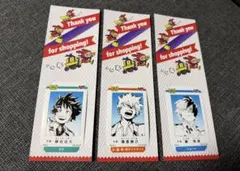 僕のヒーローアカデミア　フェアミニブロマイド 緑谷 爆豪　轟 3枚セット