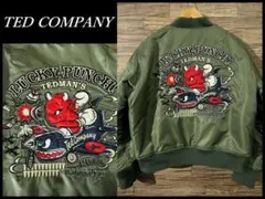 美品 テッドマン LUCKY PUNCH 中綿 MA-1 フライト ジャケットのサムネイル