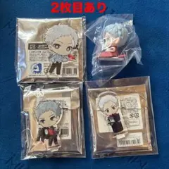 ペルソナ3 真田明彦 楽天コレクション ホログラム缶バッジ まとめ売り ペルソナ3 総攻撃ラストカットイン缶バッジ真田明彦 伊織順平 岳羽