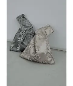 刺繍レースワンハンドルバッグ パーティーバッグ 結婚式 二次会 オケージョン