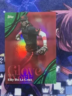 Topps Elly De La Cruz Glove Work /99