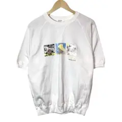 90s サントリー　CCレモンキャンペーン　若野桂　モシノカツラ　半袖スウェット