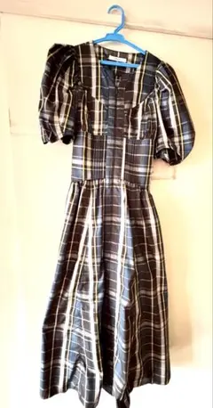 SNIDEL コルセットディティールタフタワンピース