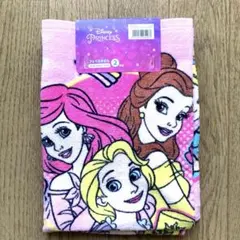 【新品】Disney Princess フェイスタオル 2枚組